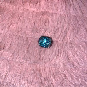 Teal Pavè charm pandora